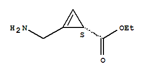 (1s)-(9ci)-2-(氨基甲基)-,乙基酯,2-环丙烯-1-羧酸结构式_221101-03-7结构式