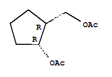 (1r,2r)-(9ci)-2-(乙酰基氧基)-环戊烷甲醇结构式_221258-61-3结构式