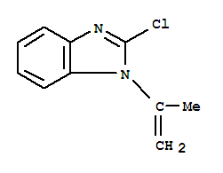 (9ci)-2-氯-1-(1-甲基乙烯)-1H-苯并咪唑结构式_22129-01-7结构式