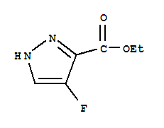 (9ci)-4-氟-1H-吡唑-3-羧酸乙酯结构式_221300-34-1结构式