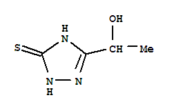 (9ci)-1,2-二氢-5-(1-羟基乙基)-3H-1,2,4-噻唑-3-硫酮结构式_221524-65-8结构式