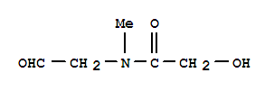 (9ci)-2-羟基-n-甲基-n-(2-氧代乙基)-乙酰胺结构式_222021-73-0结构式
