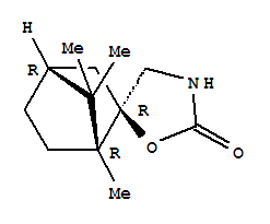 (1r,2r,4r)-1,7,7-三甲基-螺[双环[2.2.1]庚烷-2,5-噁唑啉]-2-酮结构式_222178-77-0结构式