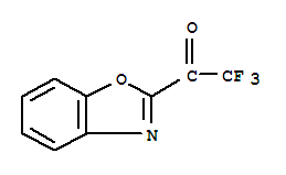 (9ci)-1-(2-苯并噁唑基)-2,2,2-三氟-乙酮结构式_222313-83-9结构式