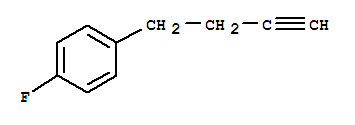(9ci)-1-(3-丁炔基)-4-氟-苯结构式_222528-76-9结构式