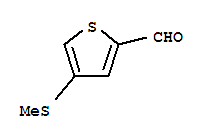 (9ci)-4-(甲基硫代)-2-噻吩羧醛结构式_222554-16-7结构式