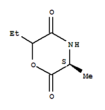 (3s)-(9ci)-6-乙基-3-甲基-2,5-吗啉二酮结构式_223269-52-1结构式