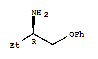 (2r)-(9ci)-1-苯氧基-2-丁胺结构式_223606-08-4结构式