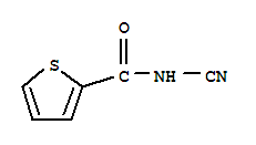 (9ci)-n-氰基-2-噻吩羧酰胺结构式_223687-90-9结构式