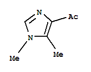 1-(1,5-二甲基-1H-咪唑-4-基)乙酮结构式_223785-73-7结构式