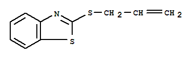 (9ci)-2-(2-丙烯基硫代)-苯并噻唑结构式_22388-07-4结构式