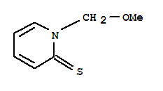 1-(甲氧基甲基)-2(1H)-吡啶硫酮结构式_223930-79-8结构式