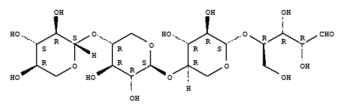 木四糖结构式_22416-58-6结构式