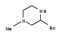 (9ci)-1-(4-甲基-2-哌嗪)-乙酮结构式_224189-08-6结构式