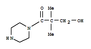 (9ci)-1-(3-羟基-2,2-二甲基-1-氧代丙基)-哌嗪结构式_224309-94-8结构式
