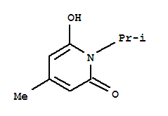 (9ci)-6-羟基-4-甲基-1-(1-甲基乙基)-2(1H)-吡啶酮结构式_224778-65-8结构式