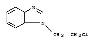 (9ci)-1-(2-氯乙基)-1H-苯并咪唑结构式_22492-19-9结构式