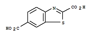 2,6-苯并噻唑二羧酸(8ci)结构式_22514-81-4结构式