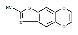 (9ci)-[1,4]二噁英并[2,3-f]苯并噻唑-2-甲腈结构式_225242-15-9结构式