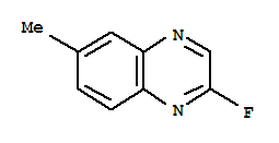 (9ci)-2-氟-6-甲基-喹噁啉结构式_226698-26-6结构式