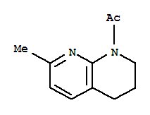 (9ci)-1-乙酰基-1,2,3,4-四氢-7-甲基-1,8-萘啶结构式_226711-03-1结构式