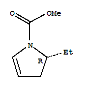 (2r)-(9ci)-2-乙基-2,3-二氢-1H-吡咯-1-羧酸甲酯结构式_226991-23-7结构式 (2r)-(9ci)-2-乙基-2,3-二氢-1H-吡咯-1-羧酸甲酯结构式_226991-23-7结构式