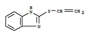 (9ci)-2-(乙烯硫代)-1H-苯并咪唑结构式_22821-00-7结构式