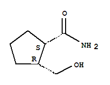 (1s,2r)-(9ci)-2-(羟基甲基)-环戊烷羧酰胺结构式_228422-24-0结构式