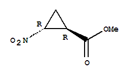 (8ci)-2-硝基-环丙烷羧酸甲酯结构式_22882-45-7结构式