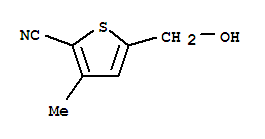 (9ci)-5-(羟基甲基)-3-甲基-2-噻吩甲腈结构式_232281-11-7结构式