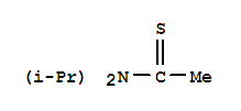 N,N-双(1-甲基乙基)-乙烷硫代酰胺结构式_23264-07-5结构式