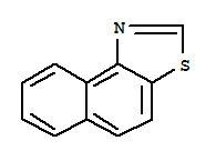 (8ci,9ci)-萘并[1,2-d]噻唑结构式_233-74-9结构式
