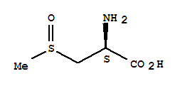 (9ci)-3-(甲基亚磺酰基)-D-丙氨酸结构式_23315-24-4结构式