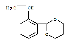 (9ci)-2-(2-乙烯苯基)-1,3-二噁烷结构式_233253-68-4结构式