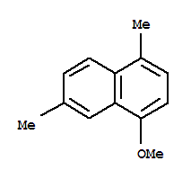 (8ci,9ci)-4-甲氧基-1,6-二甲基-萘结构式_23342-39-4结构式