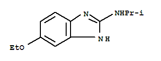 (9ci)-5-乙氧基-n-(1-甲基乙基)-1H-苯并咪唑-2-胺结构式_233605-85-1结构式