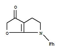 (9ci)-5,6-二氢-6-苯基-2H-呋喃并[2,3-b]吡咯-3(4h)-酮结构式_234443-67-5结构式
