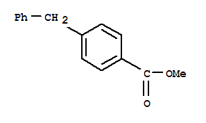 4-苄基苯甲酸甲酯结构式_23450-30-8结构式
