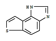 1H-噻吩并[3,2-e]苯并咪唑(8ci,9ci)结构式_23630-49-1结构式