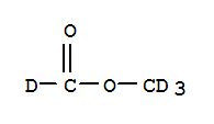 甲酸甲酯-D4结构式_23731-40-0结构式