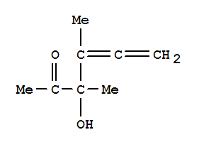 (9ci)-3-羟基-3,4-二甲基-4,5-己二烯-2-酮结构式_237427-29-1结构式