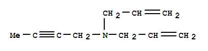 (9ci)-N,N-二-2-丙烯基-2-丁炔-1-胺结构式_239476-64-3结构式