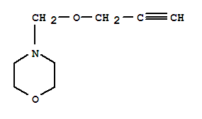 (7ci,8ci)-4-[(2-丙炔氧基)甲基]-吗啉结构式_24045-61-2结构式