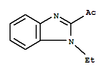 (9ci)-1-(1-乙基-1H-苯并咪唑-2-基)-乙酮结构式_243668-26-0结构式