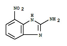 (9ci)-4-硝基-1H-苯并咪唑-2-胺结构式_24370-22-7结构式