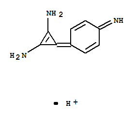 (9ci)-3-(4-亚氨基-2,5-环己二烯-1-基)-1-环丙烯-1,2-二胺结构式_243976-60-5结构式