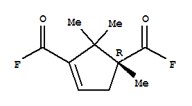 1,2,2-三甲基-3-环戊烯-1,3-二羰基二氟化物结构式_245655-52-1结构式 1,2,2-三甲基-3-环戊烯-1,3-二羰基二氟化物结构式_245655-52-1结构式