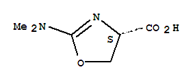 (4s)-(9ci)-2-(二甲基氨基)-4,5-二氢-4-噁唑羧酸结构式_246034-29-7结构式