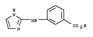 3-(1H-咪唑-2-基氨基)-苯甲酸结构式_246135-55-7结构式