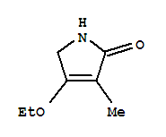 (9ci)-4-乙氧基-1,5-二氢-3-甲基-2H-吡咯-2-酮结构式_246147-55-7结构式